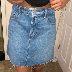 Blue Jean Skirt